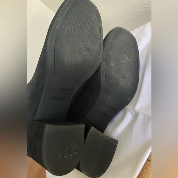 La Canadienne Jesse Black Suede Ankle Boots - Picture 4 of 5